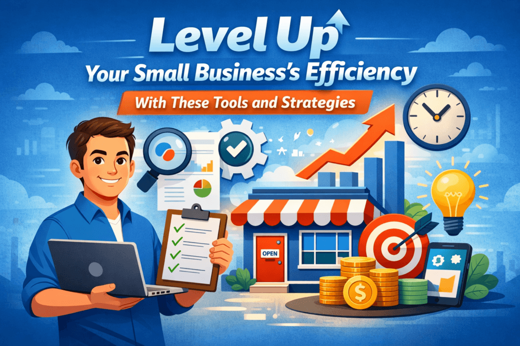 Level Up Your Small Business’s Efficiency With These Tools and Strategies
